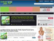 Tablet Screenshot of androidpipe.com